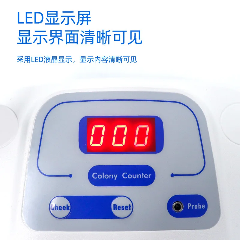 Counter Colony XK97-A Детектор счетчика яиц Быстрый тестер для всего бактерий