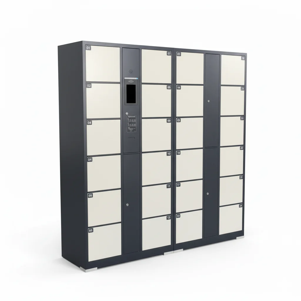 

Nnd Locker System Digital Steel Rust Resistant Durable Gym Outdoor Parcel Locker Metal Storage Lockers Supermarket