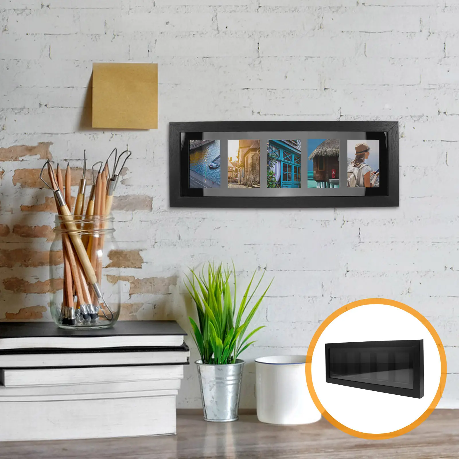 

Wall Mounted Trading Card Display Frame Fibreboard Structure for Sports Baseball Card Collection Display Holder