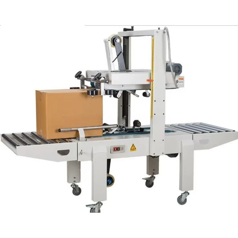 Factory Sales up and Down Driven Semi Automatic Carton Sealer Machine sealed with BOPP Adhesive Plaster