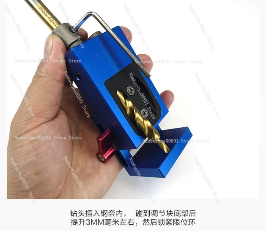 

XK-R3 XK-2 Aluminum Pocket Hole Jig for Woodworking Furniture