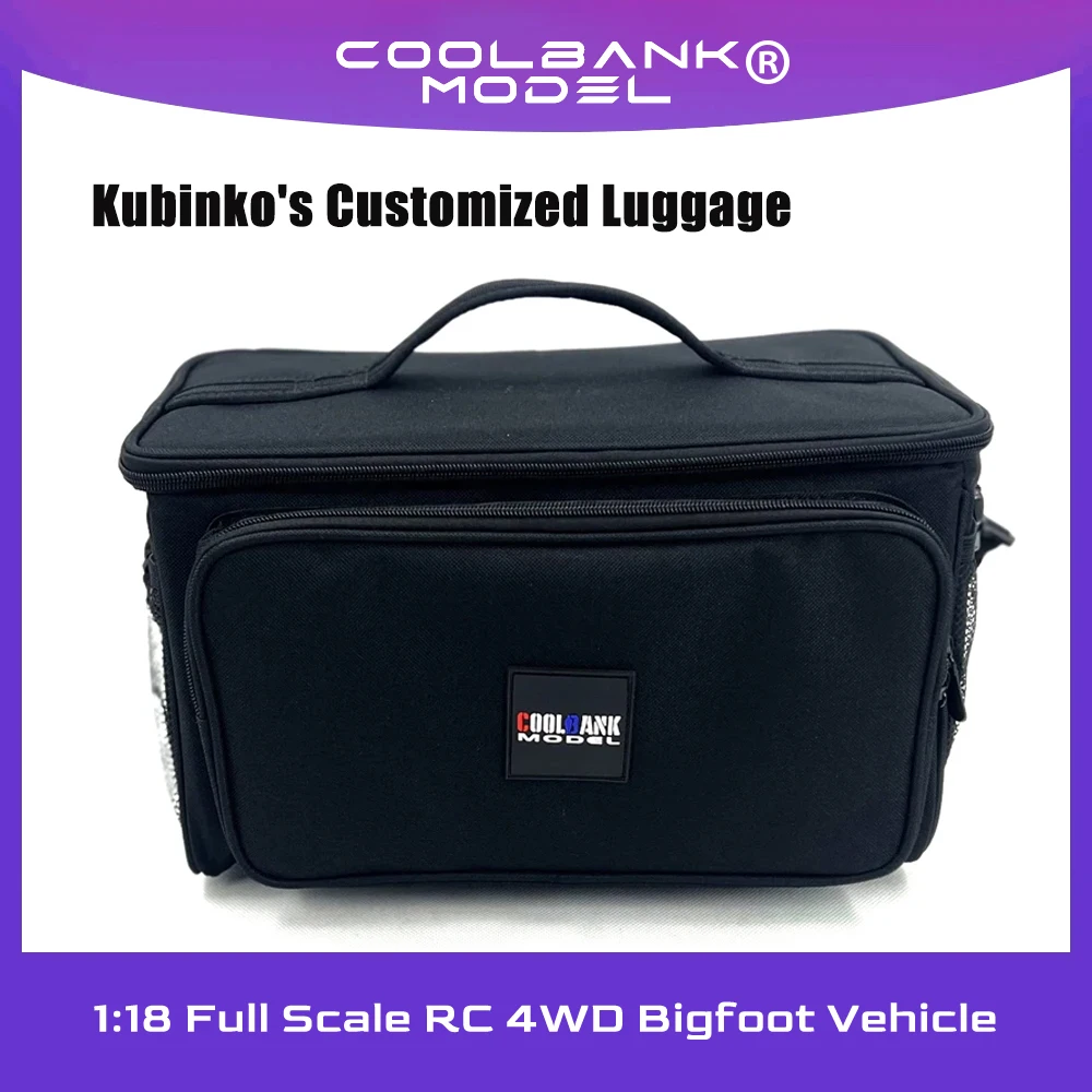 

COOLBANK Peripheral Outdoor Storage Bag Large Capacity Travel Headphone Large capacity for tank toys Adjustable Shoulder