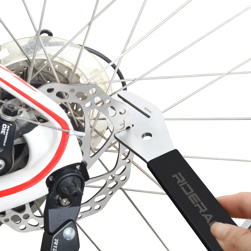 Fahrrad-Bremsscheiben-Richtschlüssel, Bremsscheiben-Ausrichtungswerkzeug, Edelstahl-Korrekturschlüssel, Fahrrad-Reparaturwerkzeug – Detail 8