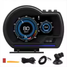 Universal OBD2 Head technical specifications diagram - dimensions protocols compatibility