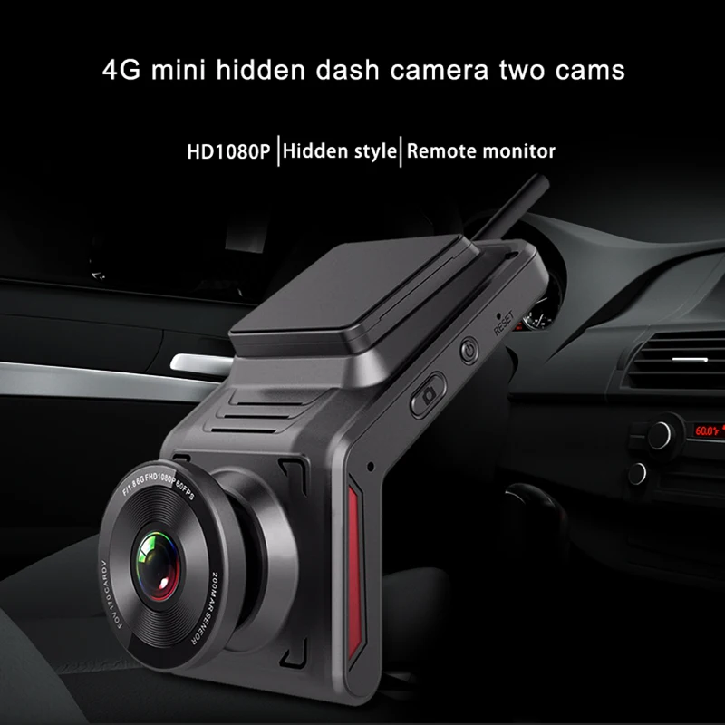 

4G Car DVR Dash Cam HD Wifi Driving Video Recorder With Dual Wide Angle Camera Support Night Vision Parking Monitor GPS