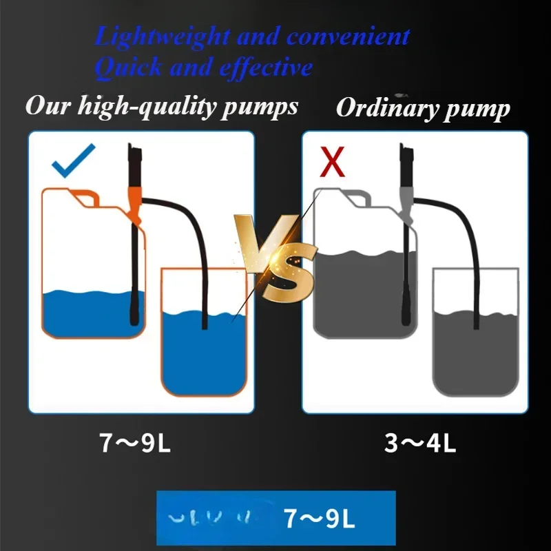 Portable Transfer Pump Battery Operated Electric Siphon Pumps Easy To Use Hand Fuel Multi-Use Siphon Fuel Transfer Pumpss