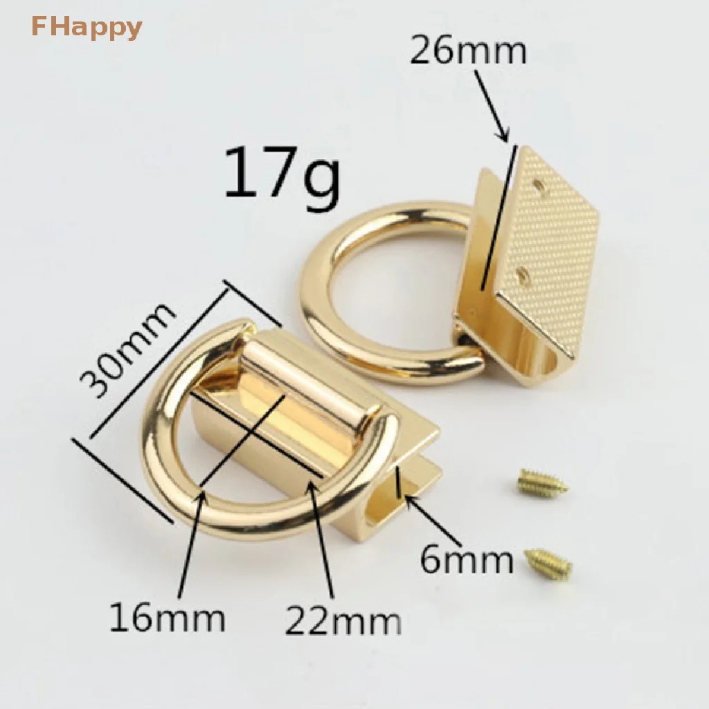 1PCS Metal Bag Side Edge Hang Buckle New Style Clip Clasp for DIY Leather Craft Bag Strap Belt Handle Shoulder Accessories