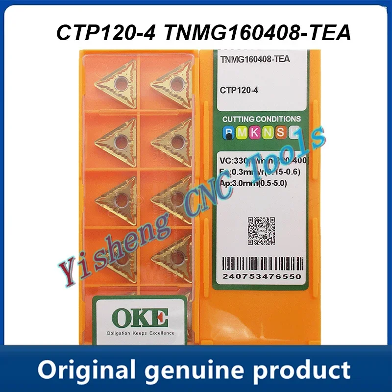 

TNMG160408-TEA CTP120-4 CNC Cutting tools