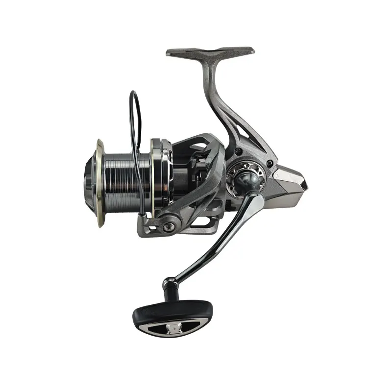 Freshwater & Saltwater Sea Rock Boat Fishing Reel - Long Casting, Large Brake, Diagonal Nozzle, Plastic Universal Rotating