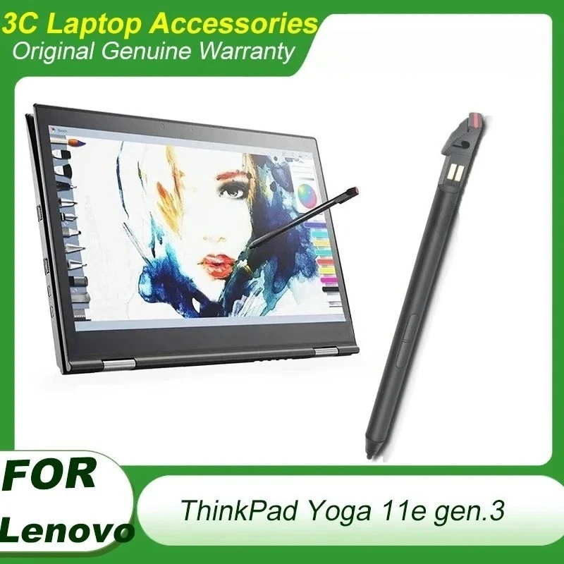 NEW 4096 Stylus Pen for Lenovo ThinkPad Yoga 11e Gen.3 Tablet Laptop Stylus Pen Digital Touch Pressure Pen 01LW770 SD60M67358
