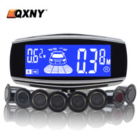 Parktronic 4/6/8 Parking Sensors Car Reversing Backup Radar Electronics Rear Auto Detector Backing Assistance Kit Buzzer