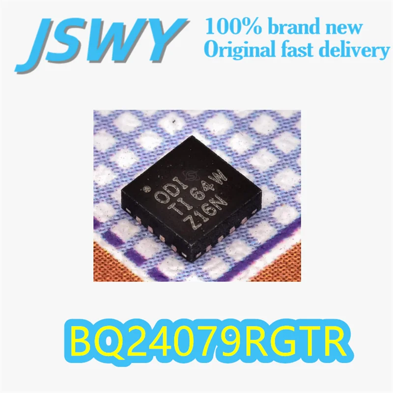 

(5/50 pieces) BQ24079RGTR BQ24079 Original ODI Silk-Screen 16-VQFN Package Lithium-Ion Battery Charging Management Electronics