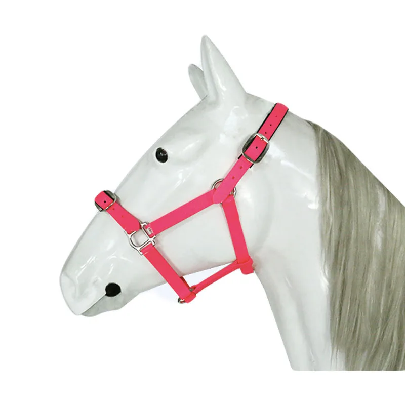 Adjustable Waterproof PVC Horse Halters with Zinc Alloy Clip