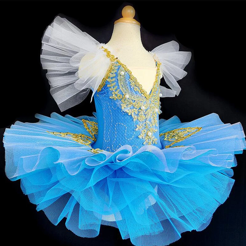 Kids Sequin Ballerina Ballet TUTU Princess Dress Children Swan Lake Dance Costumes Clothing Teen Girls Ballroom Ballet Clothes