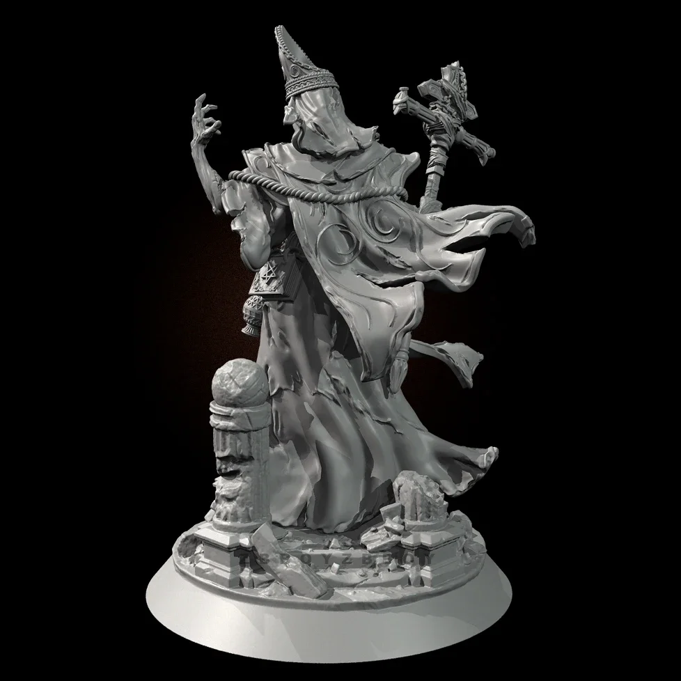 Tinggi Manusia 38Mm 50Mm 75Mm Resin Model Kit Gambar Tidak Berwarna dan Dirakit Sendiri (Pencetakan 3D) TD-7430/3D