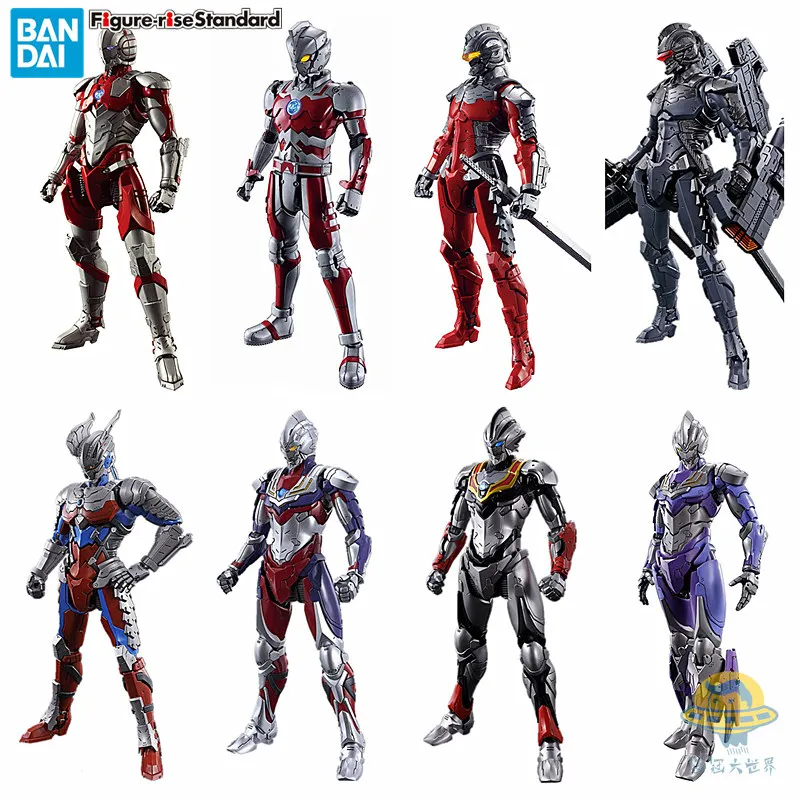 

In Stock Bandai Figure-rise 1/12 Scale Ultraman Suit Zero Seven Mecha Assembly Model Anime Collectible Toy