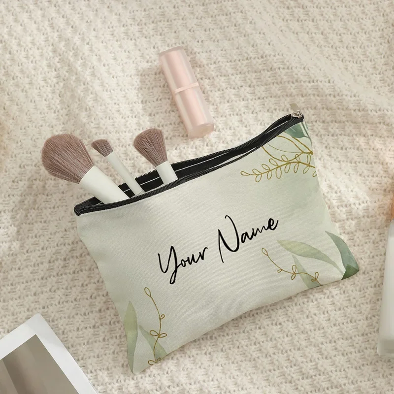 Personalized Custom Name Makeup Bag Gift for Tennis Lover Cosmetic Case Coach Gifts Purse Tennis Player Gift