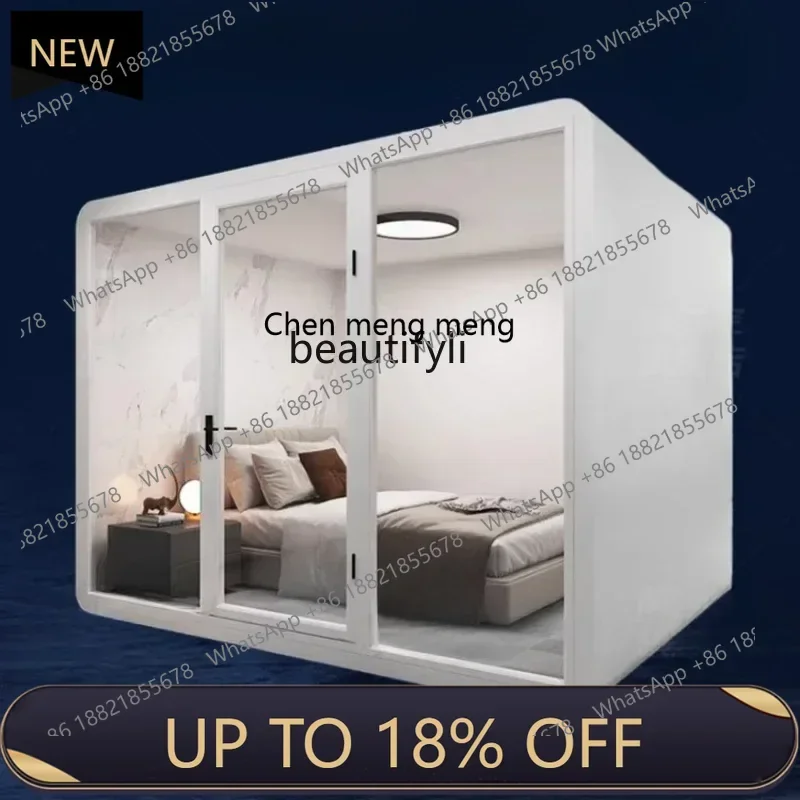 

Z189 A17 Soundproof Room Home Mute Compartment Indoor Soundproof Sleep Warehouse Piano Drum Kit Live Studio Mobile Recording Stu