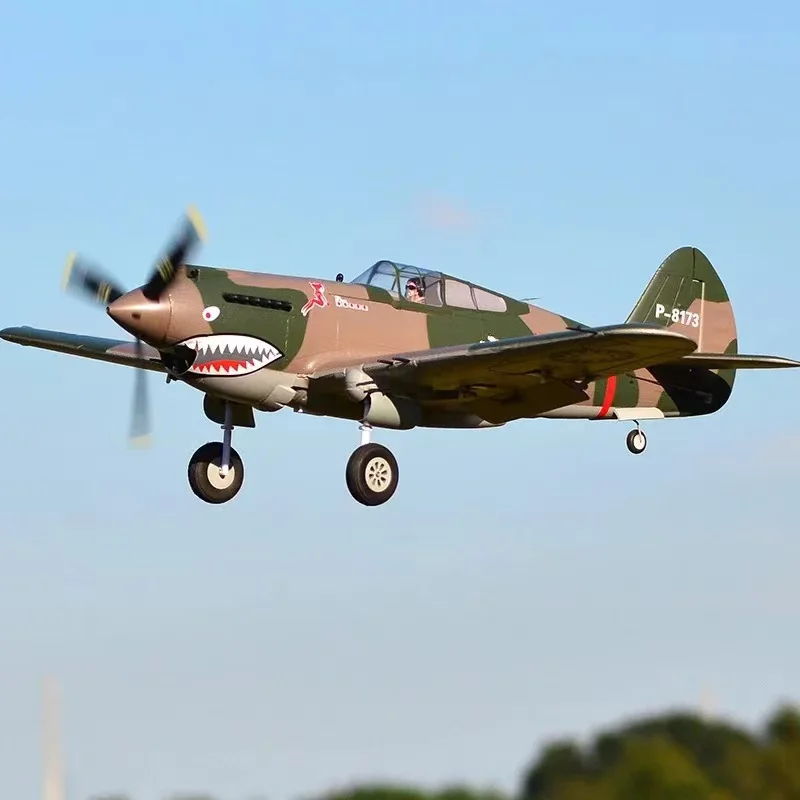 FMS 980mm P-40B tigre volant télécommande modèle avion aile fixe Simulation Machine combattant P40B adulte télécommande jouet