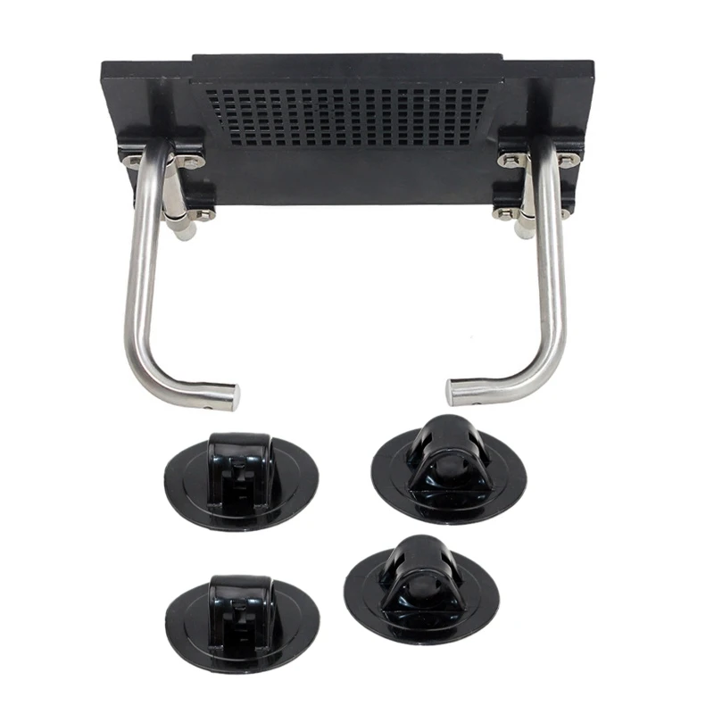 

NEW-Boat Mount Trolling Motor Bracket Outboard Motor Bracket Install Plate With Arms For Kayak Board