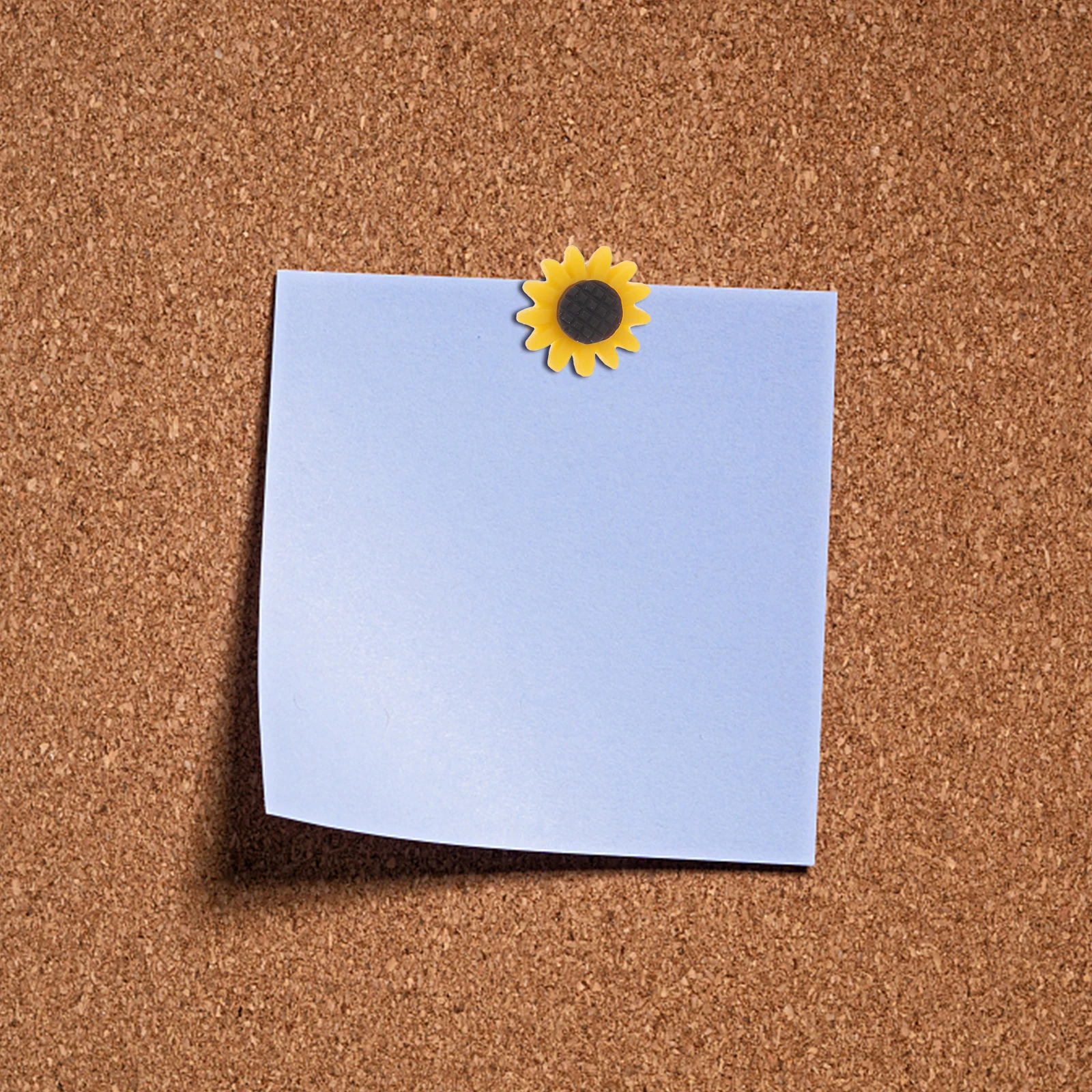 

30pcs 1 Box Cute Push Pins Cartoon Thumbtacks Bee Sunflower Shaped Resin Metal Decorative Thumbtacks For Canvas Notebook Fabric