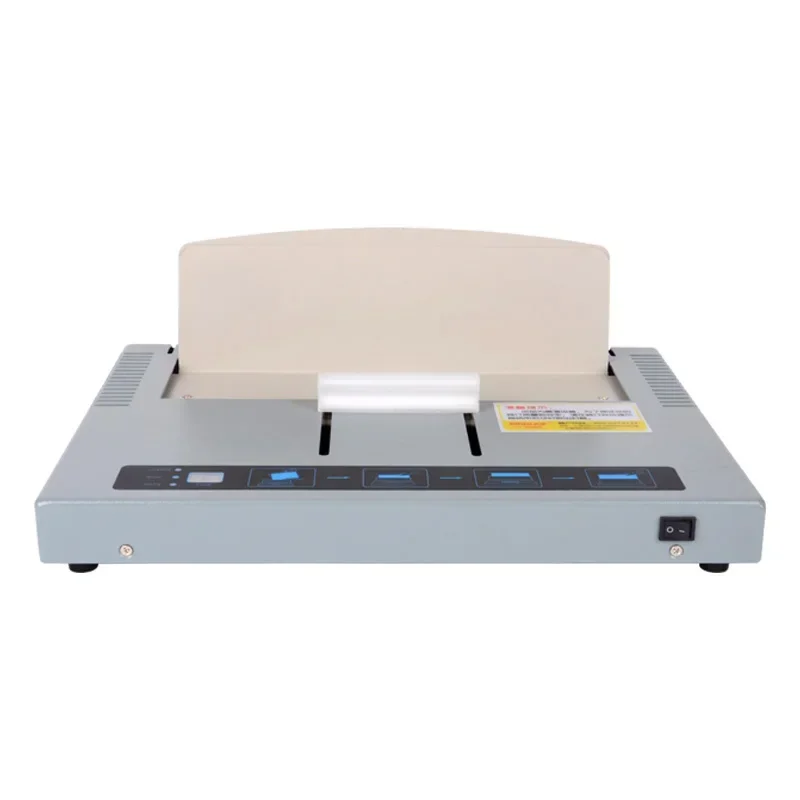 220V Manual Binding Machine Financial Voucher File A4 Envelope Hot Melt Binding Machine 50S Fast Hot