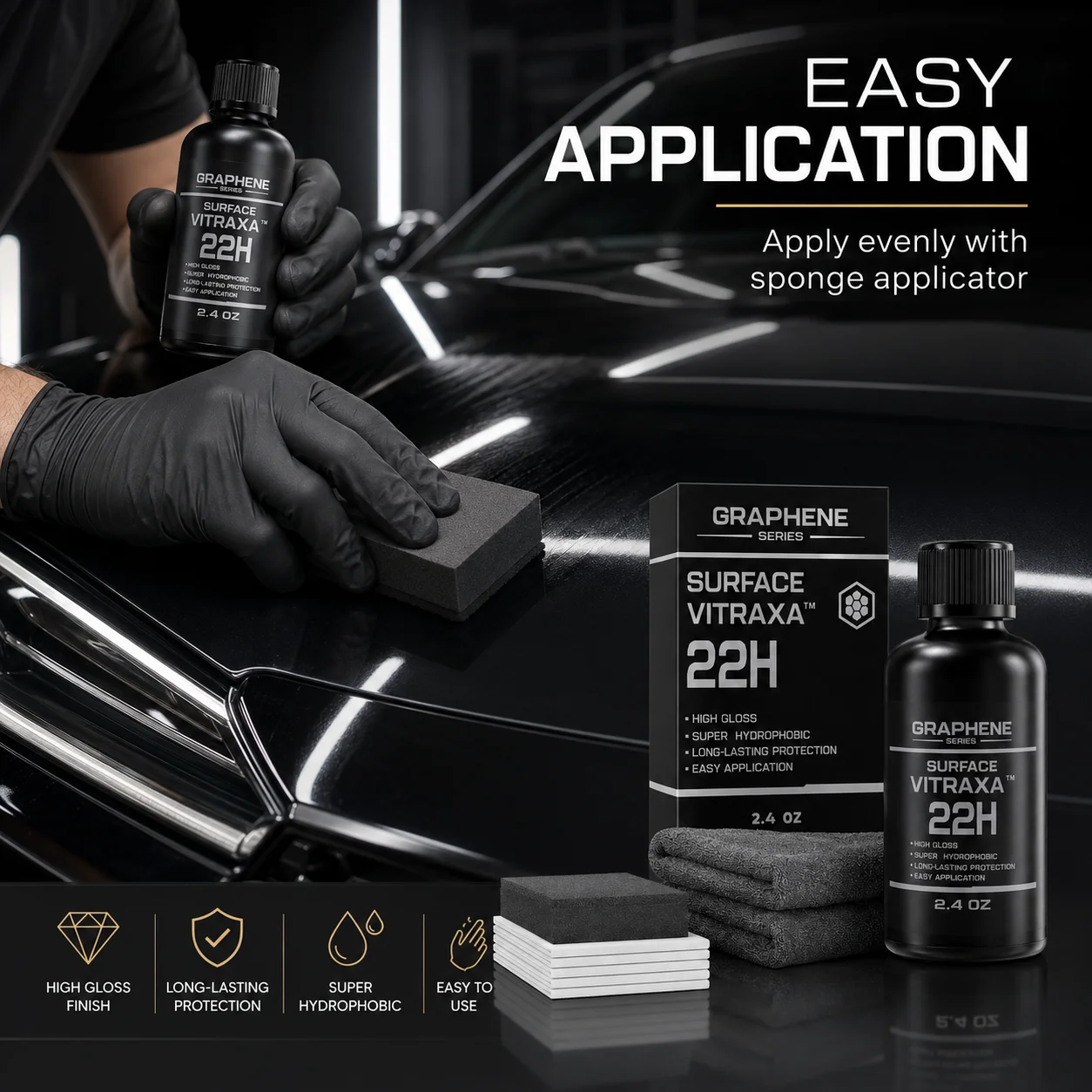 Spray de revêtement céramique - Car Wax Ceramic Coating avis et prix