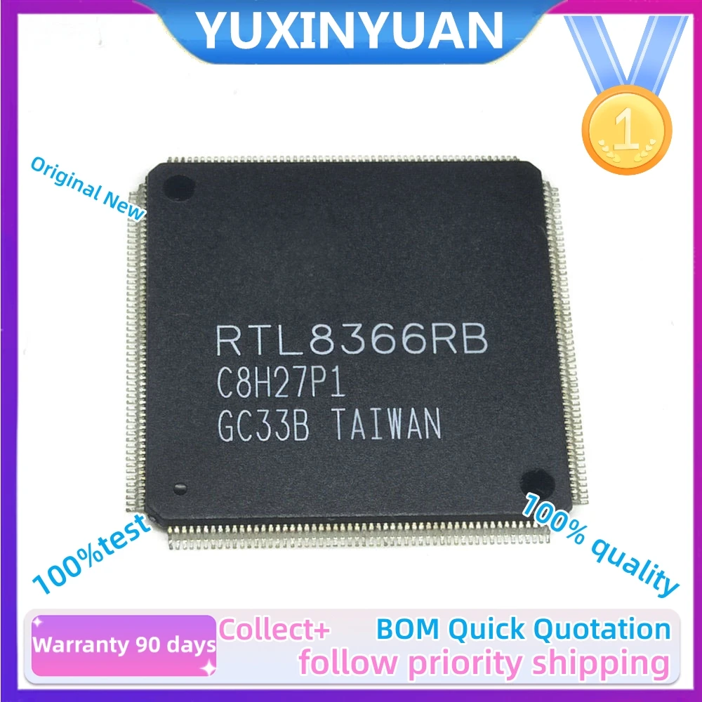 1PCs/lot New  Orignial RTL8366RB  RTL8366  QFP126 IC LCD CHIP IN STOCK 100%Quality 