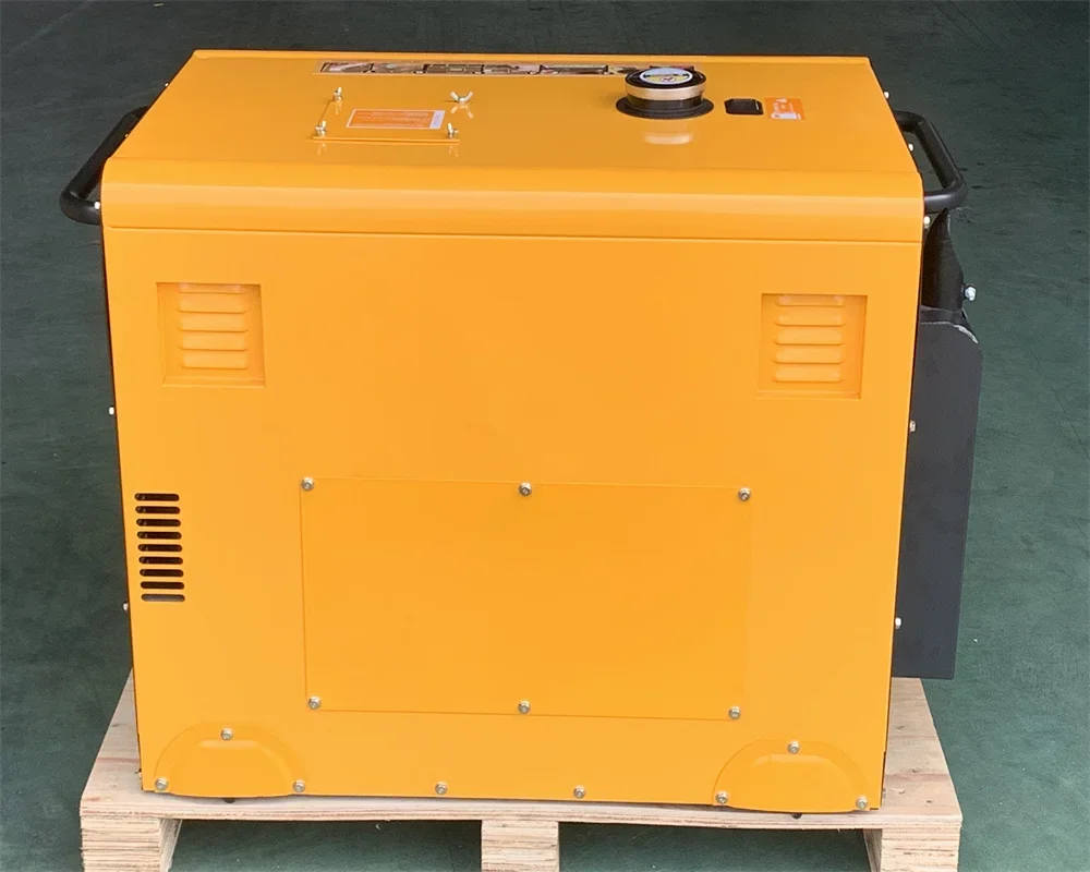 5KW 6KW 10KW المحمولة رخيصة مبرد الهواء نوع سوبر صامت نوع مولد الديزل الصامت