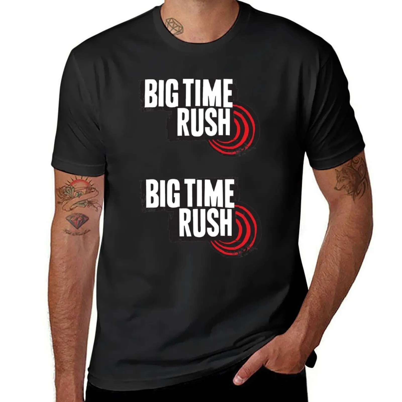 

BTR Big Time Rush Band T-Shirt aesthetic clothes sweat vintage kawaii clothes t shirt for men