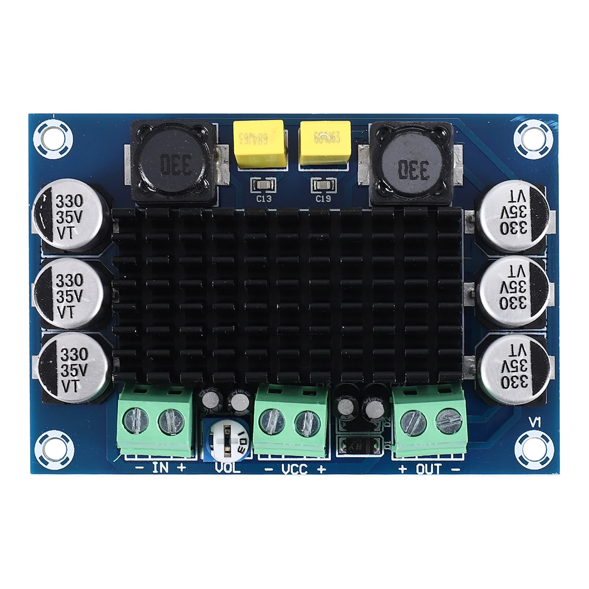 A51I DC 12V-24V TPA3116 D2 100W Mono Channel Scheda amplificatore di potenza audio digitale per auto