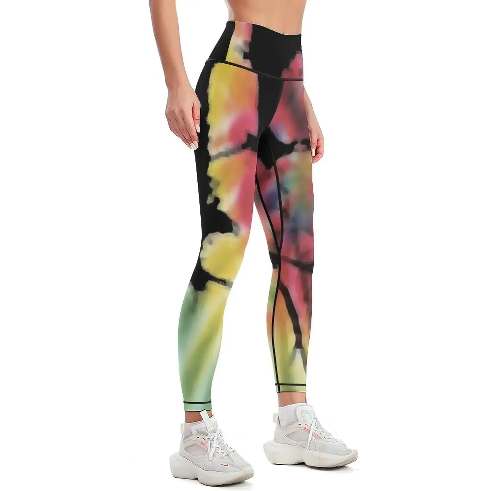Tie dye jerry hand Leggings Women's sportswear joggers for Pants sport exercise clothing for Womens Leggings
