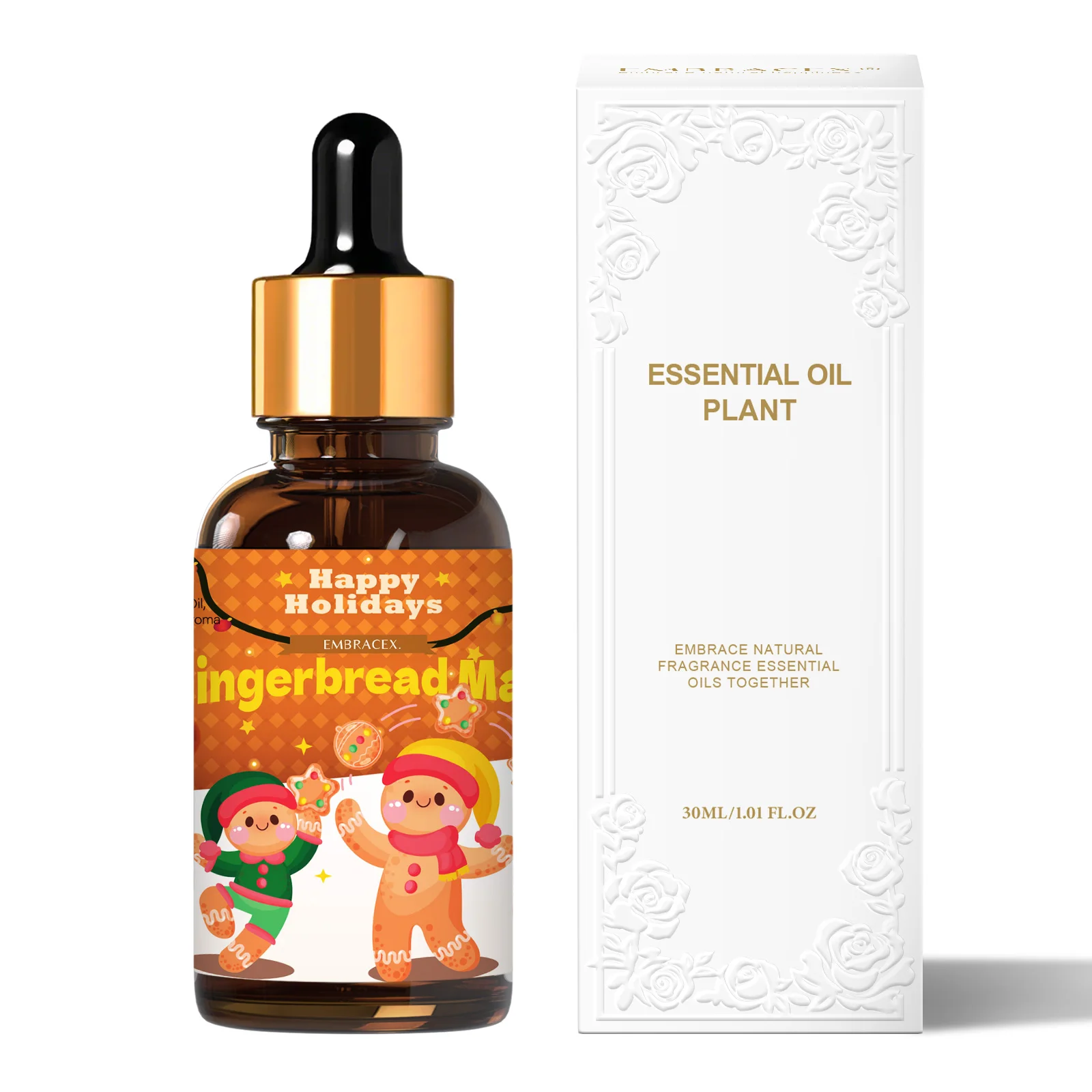 30ml Gingerbread Man Fragrance Oils Skincare Body Massage Oil Diy Projects Scents  Home Soap Collection Perfect Gift To Friends