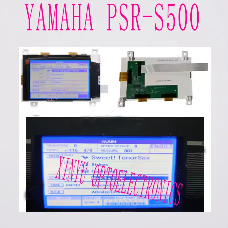 

LCD display module suitable for Yamaha PSR-S500 S550 PSR-S650 PSR-S670 DGX520 DGX620 YPG625 DGX630 DGX640