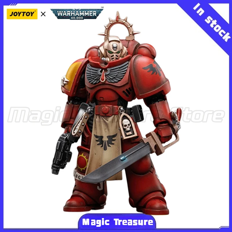 

【MT】 JOYTOY 1/18 Action Figure Warhammer 40000 Blood Angels Primaris Adjutant Tomeron Model Toy Gift Collection