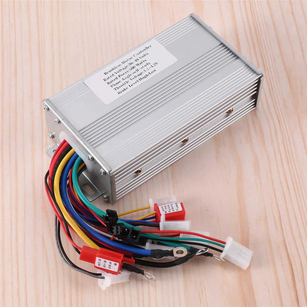 36V/48V 500W 12 tabung elektrik e-bike skuter tanpa sikat DC Motor Controller