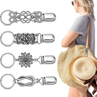 Hat Clip On Bag For Travel Hat Holder Outdoor Hat Keeper Clip Camping Hiking Multifunctional Backpack Duck Clip For Adult Kids