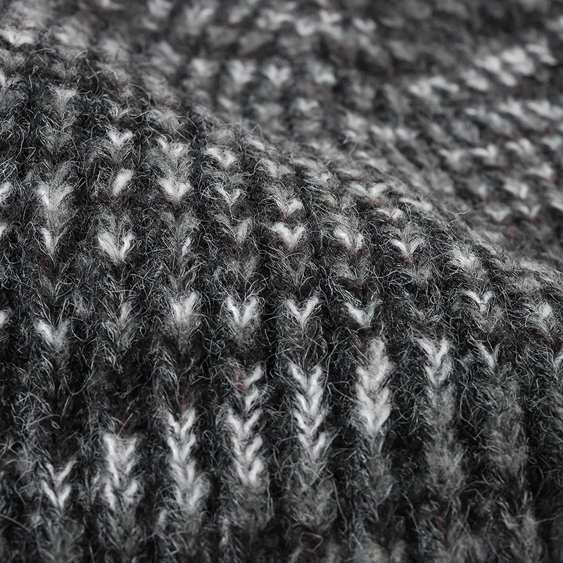 Autumn and Winter Trendy Hats for Women, New Warm Woolen Hats for Men, Color-Blocked European and American Versatile