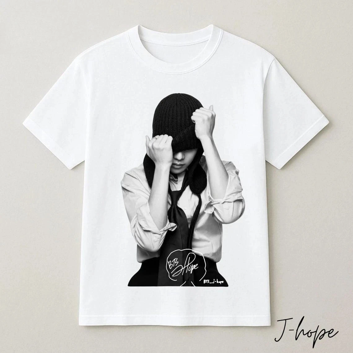 Arirang BTS Mitglieder Grafik 2026 Retro BTS Merch T-Shirt 2026 Sommer Herren Damen Kinder T-Shirt Baumwolle Streetwear Y2K T-Shirt – Detail 9
