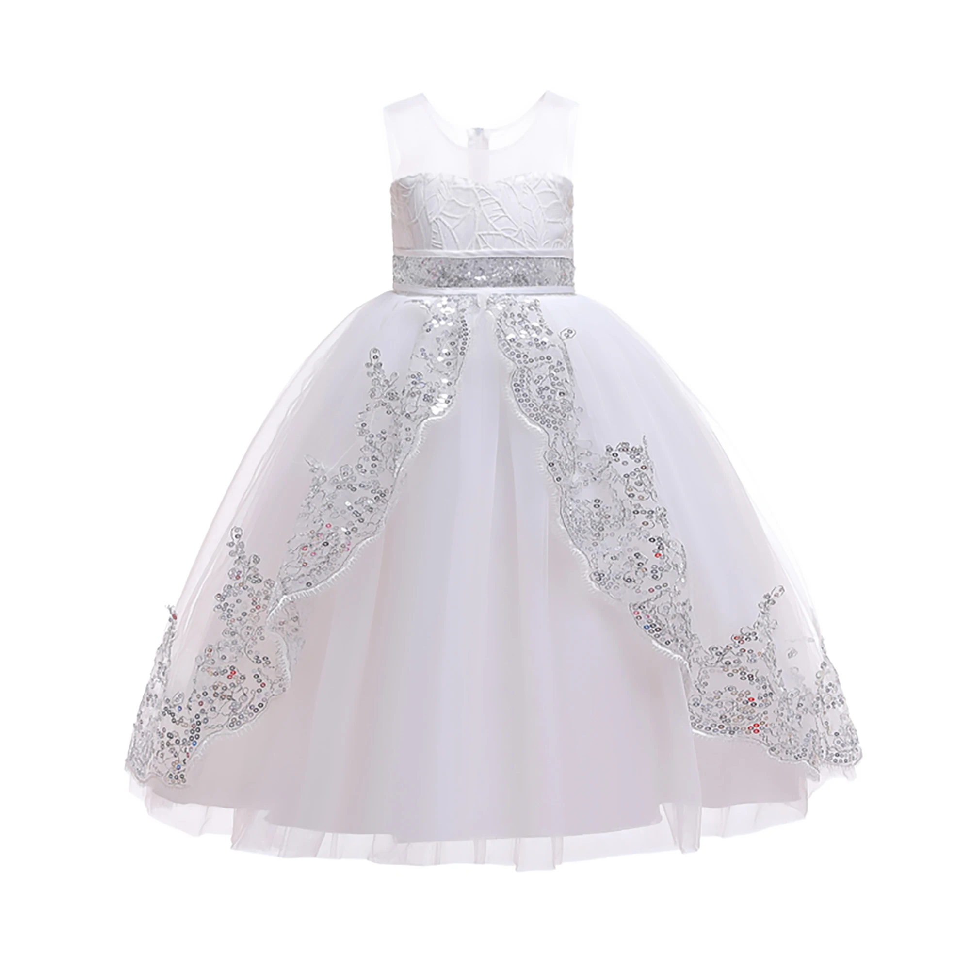 

ORIENTAR Beautiful Little Girls Ruffled Tiered Birthday Wedding Party Ball Gowns Girl Formal Toddler Cupcake Pageant Dress