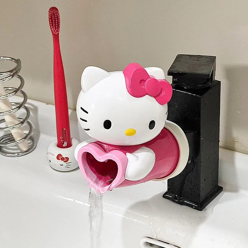 Anime Hello Kitty High Quality Faucet Handwashing Splashproof Faucet Extender High Quality Cute Faucet Mouth Christmas Gifts image 3