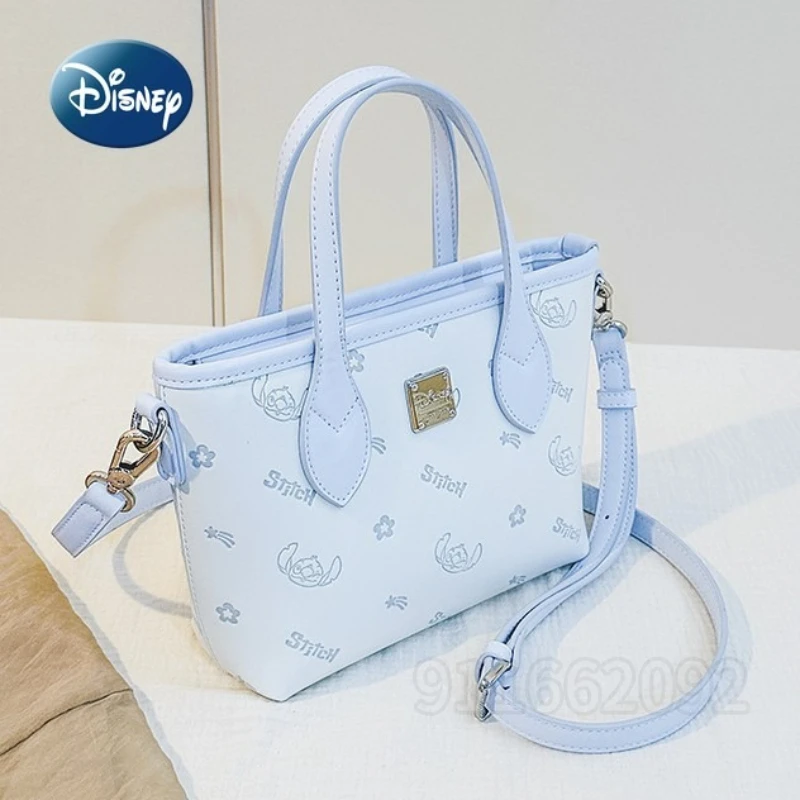 Disney Stitch New Mini Handbag Luxury Brand Original Fashion Women's Shoulder Crossbody Bag Cartoon Cute Casual Mini Women's Bag