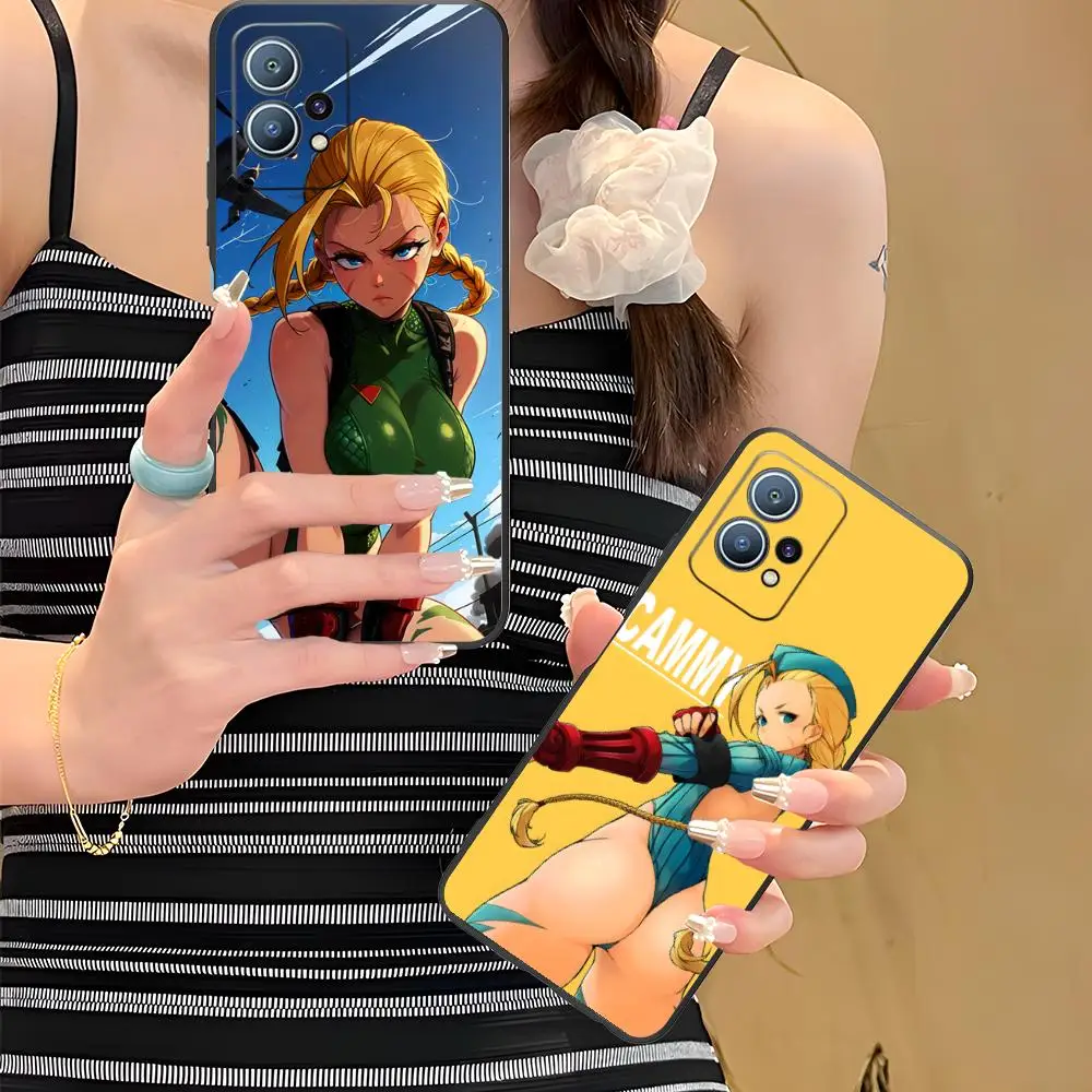 Funda de teléfono Street Fighter Cammy para Huawei P60 P50 P40 P30 P20 P10 P9 P8 Pro Lite Plus, funda suave de TPU a prueba de golpes