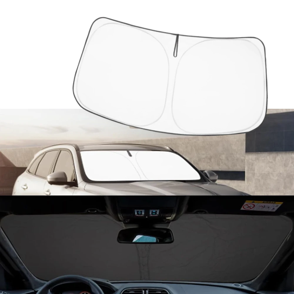 

For Jaguar F-Pace SUV 2016-2024 Car Front Windshield Sunshade Windscreen Summer Sunshade Anti-UV Protection Visor Auto Parts