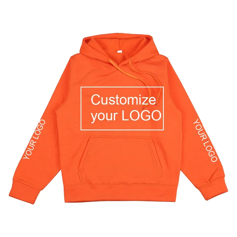 2024 New Women Custom Hoodie Customize Logo Personalized Hoodie Customized Print Text DIY Hoodie Drop Shipping Sweatshirts