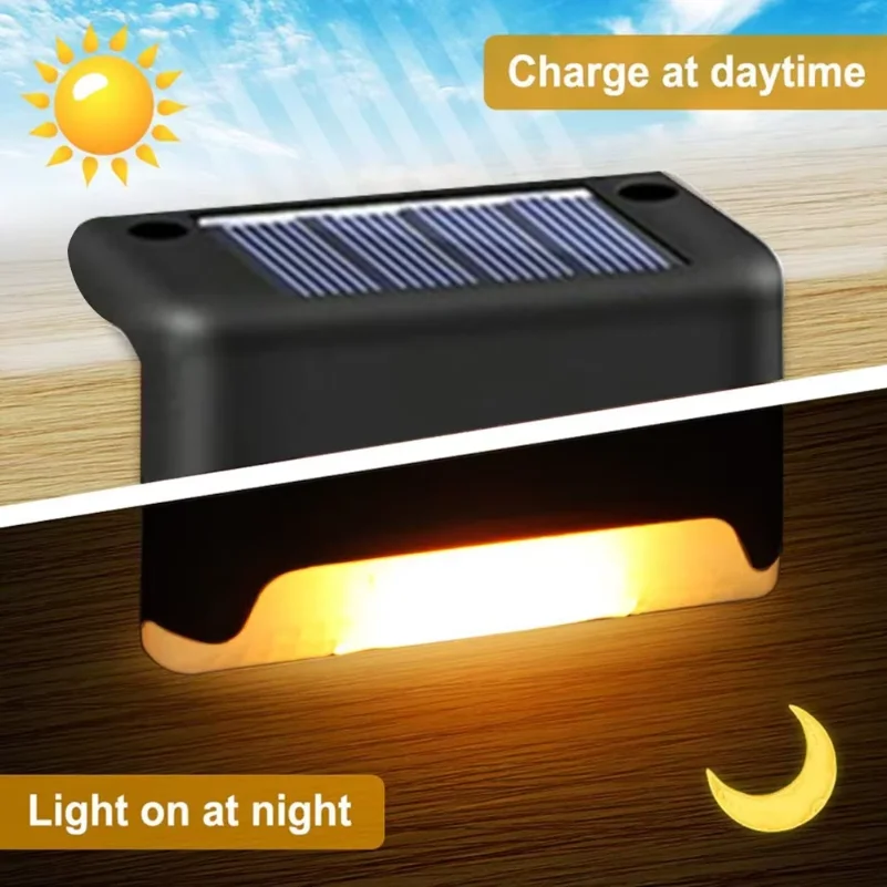 أضواء شمسية خارجية للدرج بإضاء - مراجعة Outdoor Lighting For Fence وسعره