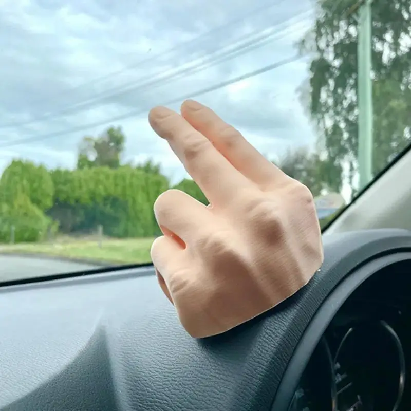 Waving Hand Dashboard Salute Lazy Waver Funny Auto Waving Hand Lazy Waver Hand Waving Decor Funny Waving Hand Dashboard for