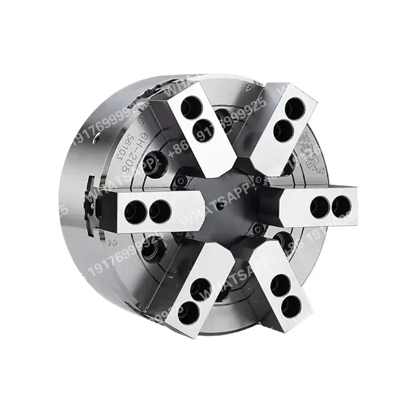 High Quality 3 Jaw 4 Jaw 6 Jaw Cnc Lathe Hydraulic Chuck Lathe Machine CNC Power Chuck 6 8 Inch
