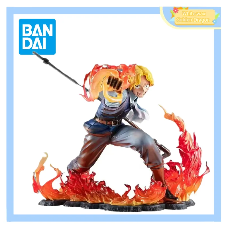 

In Stock MH MegaHouse One Piece Sabo Fire Fist Second Brother Figure Anime Figurer Kids Collectible Decoration