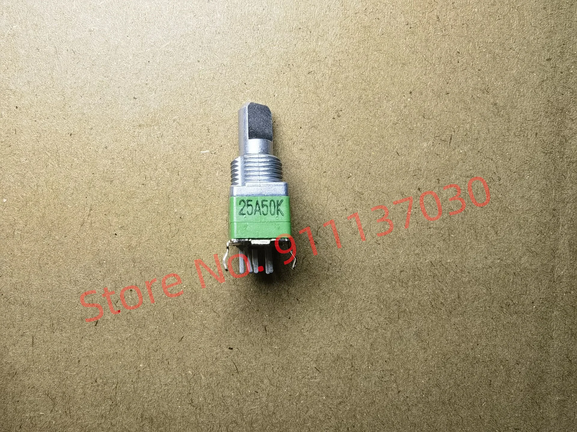 1pcs/lot   For ALPHA RK09 Potentiometer   double  6Pin  C5K A10K  C50K  B50K A50K C200K  09 15MM handle   6Pin